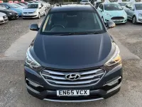 Used Hyundai Santa Fe Premium 2015 Blue SUV