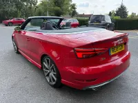 Used Audi S3 Cabriolet Advanced 2018 Red Cabriolet