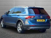 Used VW Tiguan Allspace Match 150 HP (110 kW) 2019 Blue silk SUV