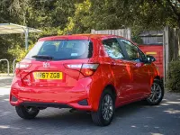 Used Toyota Yaris 2017 Red Hatchback