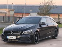 Used Mercedes CLA220 AMG line 2016 Black Sedan