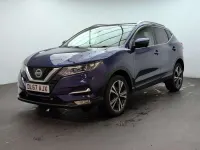 Used Nissan Qashqai N-Connecta 115 HP (84 kW) 2017 Blue SUV