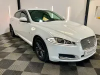 Used Jaguar XF Luxury 200 HP (147 kW) 2014 White Sedan