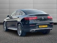 Used Mercedes GLC350 AMG line 258 HP (189 kW) 2017 Obsidian black Coupe