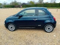 Usado Fiat 500 Lounge 69 HP (50 kW) 2017 Azul Citadino