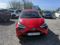 Used Toyota Aygo 72 HP (52 kW) 2019 Red Hatchback