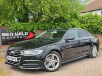 Begagnad Audi A6 Design 190 HK (139 kW) 2017 Svart Sedan