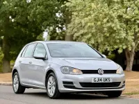 Used VW Golf VII SE 103 HP (75 kW) 2014 Silver Hatchback