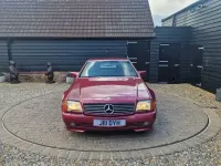 Used Mercedes SL300 190 HP (139 kW) 1992 Red Cabriolet