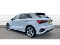Used Audi A3 S-Line 147 HP (108 kW) 2023 White Sedan