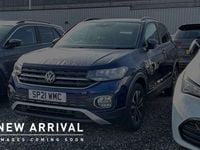 Used VW T-Cross United 95 HP (69 kW) 2021 Blue SUV
