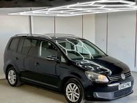 Begagnad VW Touran SE 105 HK (77 kW) 2013 Svart Minibuss