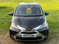 Gebraucht Toyota Aygo X-clusiv 68 PS (50 kW) 2015 Schwarz Kleinwagen
