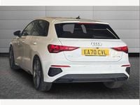 Used Audi A3 Comfort 150 HP (110 kW) 2020 Ibis white Sedan