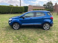Used Ford Ecosport Titanium 2018 Blue SUV