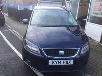 Used Seat Alhambra Ecomotive 140 HP (102 kW) 2014 Blue MPV