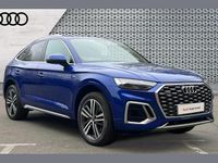 Used Audi Q5 S-Line 204 HP (150 kW) 2021 Blue SUV