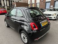 Used Fiat 500 Lounge 69 HP (50 kW) 2018 Black Hatchback