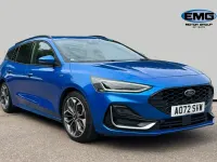 Used Ford Focus ST-Line 155 HP (114 kW) 2022 Blue Estate