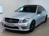 Used Mercedes C250 AMG 2013 Silver Sedan