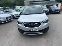 Used Vauxhall Crossland X Elite 83 HP (61 kW) 2019 Silver SUV