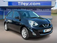 Used Nissan Micra Acenta 2017 Black Hatchback