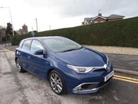 Used Toyota Auris Hybrid 2017 Blue Hatchback