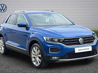 Used VW T-Roc SEL 150 HP (110 kW) 2020 Blue SUV