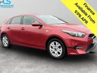 Used Kia Ceed 158 HP (116 kW) 2024 Red Hatchback