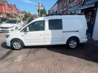 Used VW Caddy Maxi Startline 102 HP (75 kW) 2015 White MPV