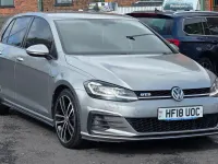 Used VW Golf VII GTD 184 HP (135 kW) 2018 Silver Hatchback