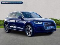 Used Audi Q5 S-Line 252 HP (185 kW) 2018 Blue SUV