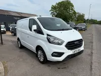 Used Ford Transit Custom Limited 136 HP (100 kW) 2022 White Van