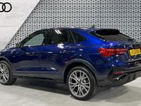 Used Audi Q3 Sportback Black Edition 150 HP (110 kW) 2025 Blue SUV