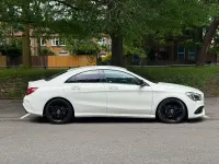 Used Mercedes CLA180 AMG line 2017 White Sedan