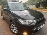 Used Mitsubishi Outlander P-HEV 2014 Black Estate