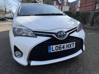 Used Toyota Yaris Hybrid 2015 White Hatchback