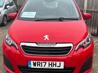 Used Peugeot 108 Active 68 HP (50 kW) 2017 Red Hatchback