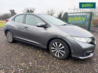 Begagnad Honda Civic SE Plus 120 HK (88 kW) 2014 Grå Halvkombi