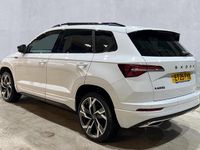 Used Skoda Karoq SportLine 150 HP (110 kW) 2025 Moon white SUV