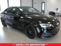 Used Audi A3 Black Edition 116 HP (85 kW) 2019 Black Sedan