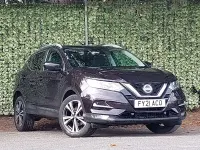 Used Nissan Qashqai N-Connecta 157 HP (115 kW) 2021 Black SUV