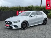 Used Mercedes A220 AMG line 190 HP (139 kW) 2021 Silver Hatchback
