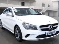 Used Mercedes CLA200 2018 White Sedan
