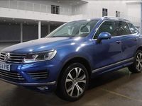 Used VW Touareg R-line 2015 Blue SUV