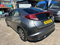 Begagnad Honda Civic SE Plus 2014 Grå Halvkombi