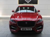 Used Jaguar F-Pace R-Sport 180 HP (132 kW) 2018 Red SUV