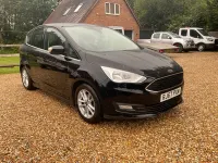 Used Ford C-MAX Zetec 120 HP (88 kW) 2018 Black MPV