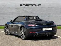 Used Porsche 718 345 HP (253 kW) 2017 Blue Cabriolet