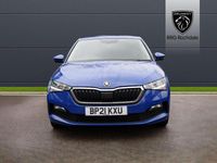 Used Skoda Scala SE 94 HP (69 kW) 2021 Blue Hatchback